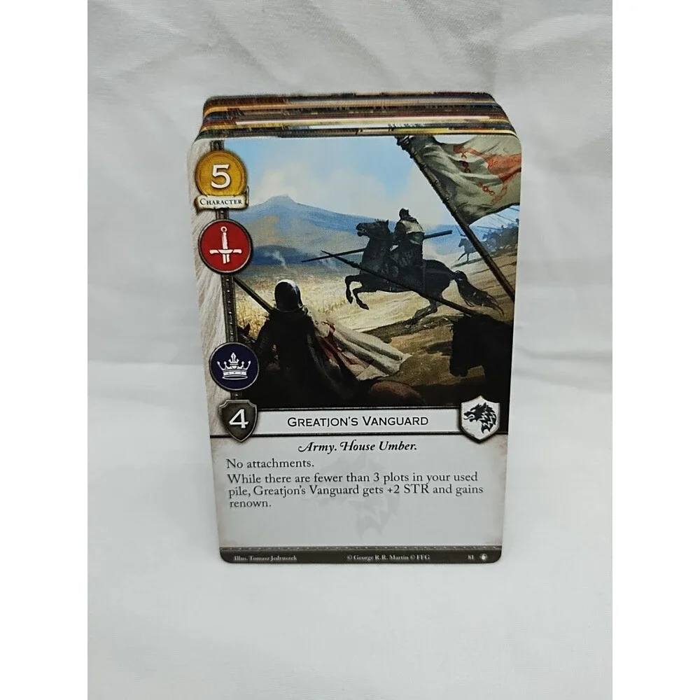 *No Box*Calm Over Westeros Game Of Thrones LCG Expansion Westeros Cycle Pack 5